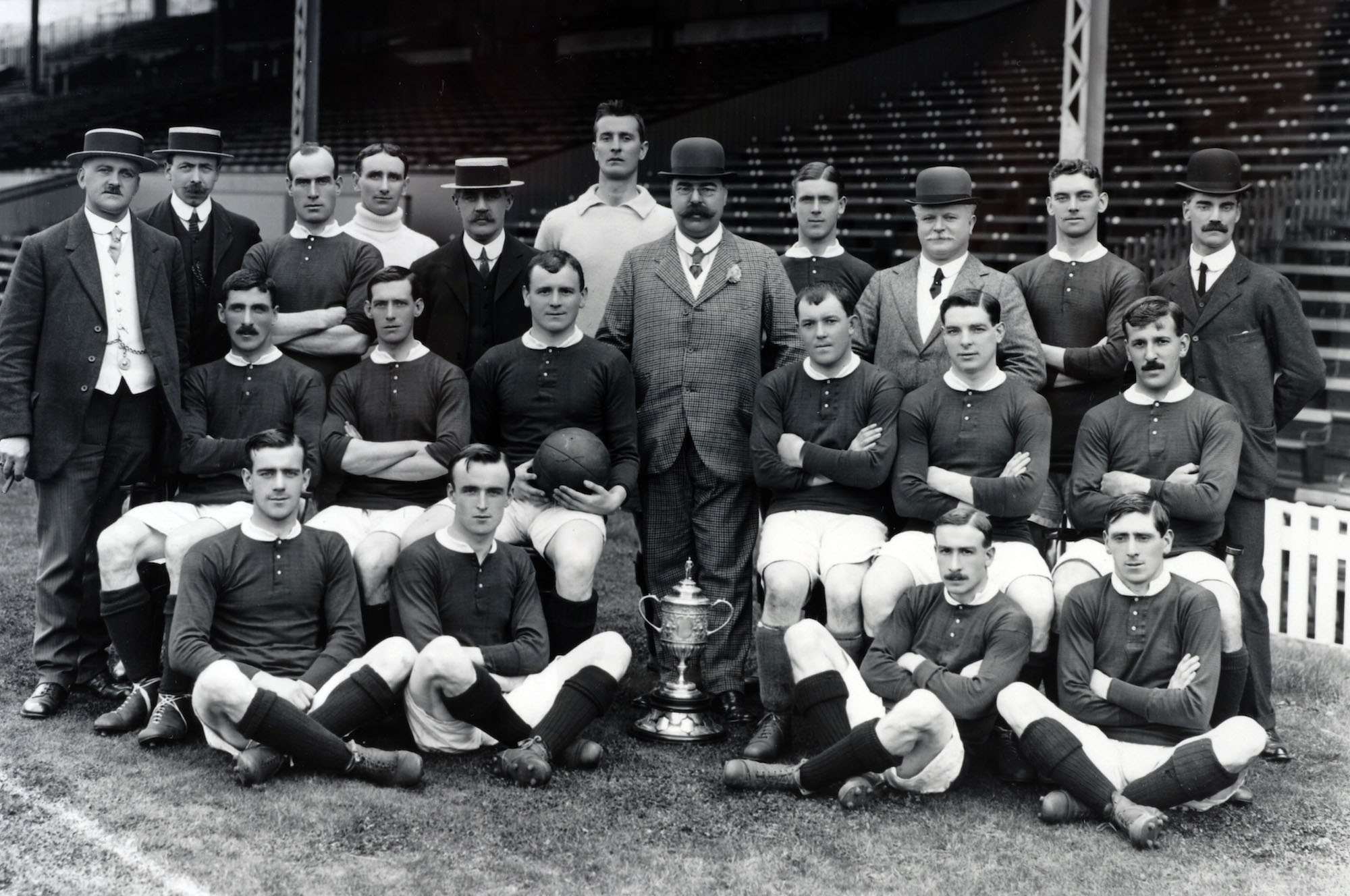Η ομάδα της Manchester United του 1915.