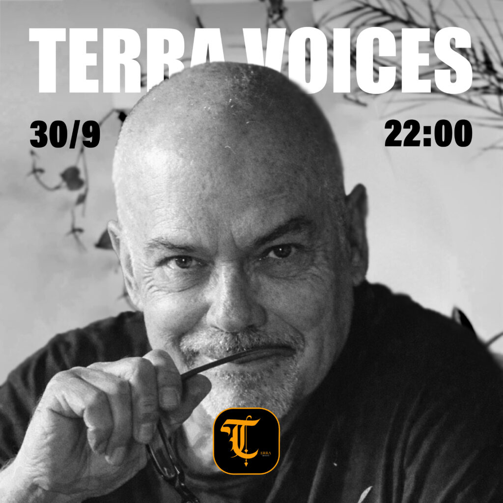 Μάνος Κοντολέων στο Terra Voices: Η δύναμη της λογοτεχνίας και των ιστοριών ces